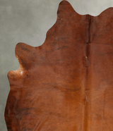 Medium Brindle XX-Large Brazilian Cowhide Rug 8'3"H x 6'9"W #B28283 by Hudson Hides