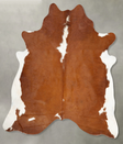 Hereford X-Large Brazilian Cowhide Rug 7'5"H x 6'9"W #B28285 by Hudson Hides