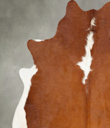 Hereford X-Large Brazilian Cowhide Rug 7'5"H x 6'9"W #B28285 by Hudson Hides