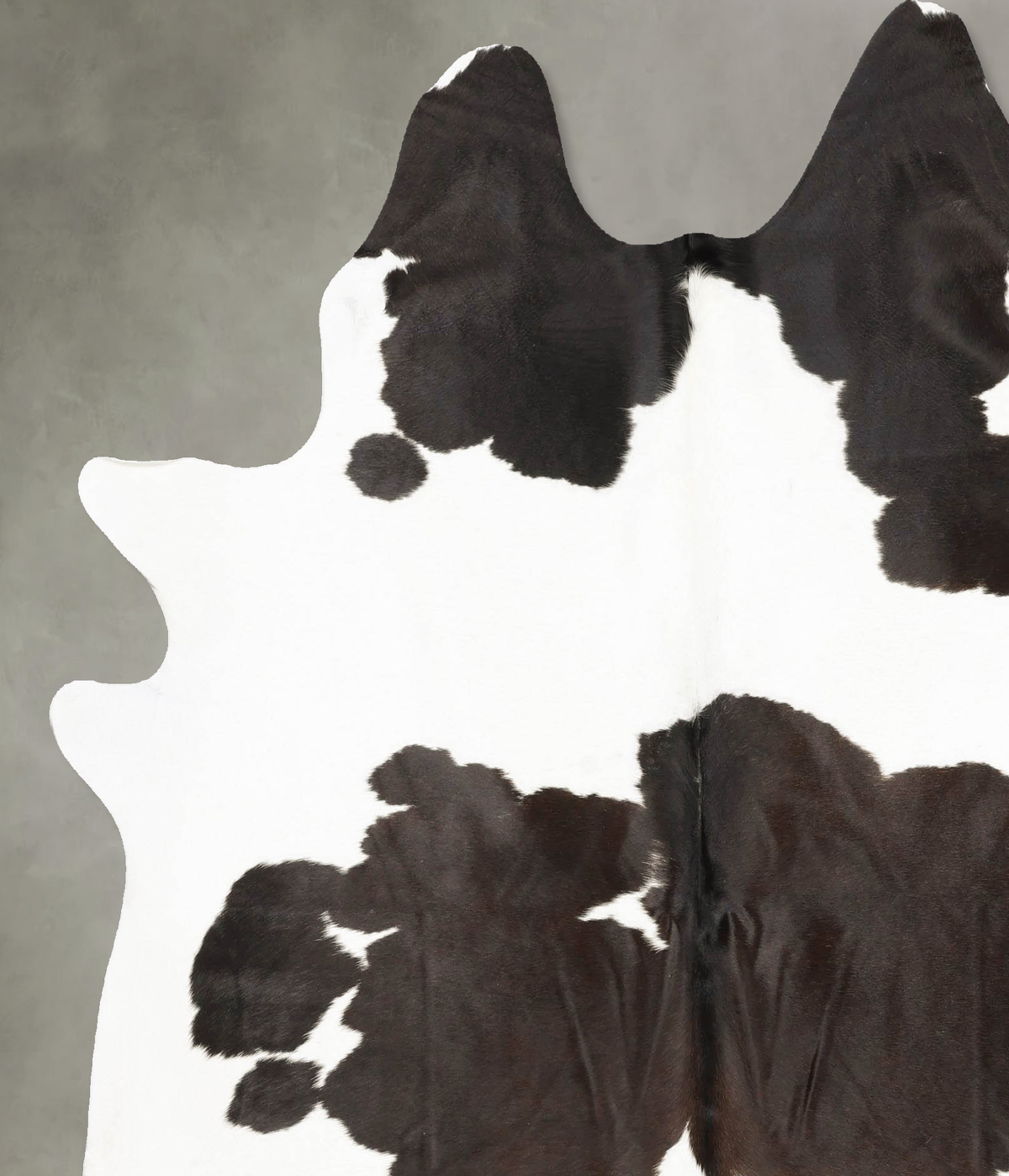 Black and White Cowhide Rug #B28292