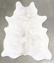 Grey Brindle X-Large Brazilian Cowhide Rug 7'1"H x 5'9"W #B28303 by Hudson Hides