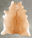 Beige X-Large Brazilian Cowhide Rug 7'11"H x 6'3"W #B28312 by Hudson Hides