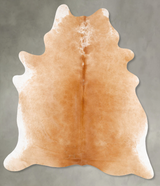 Beige X-Large Brazilian Cowhide Rug 7'11"H x 6'3"W #B28312 by Hudson Hides