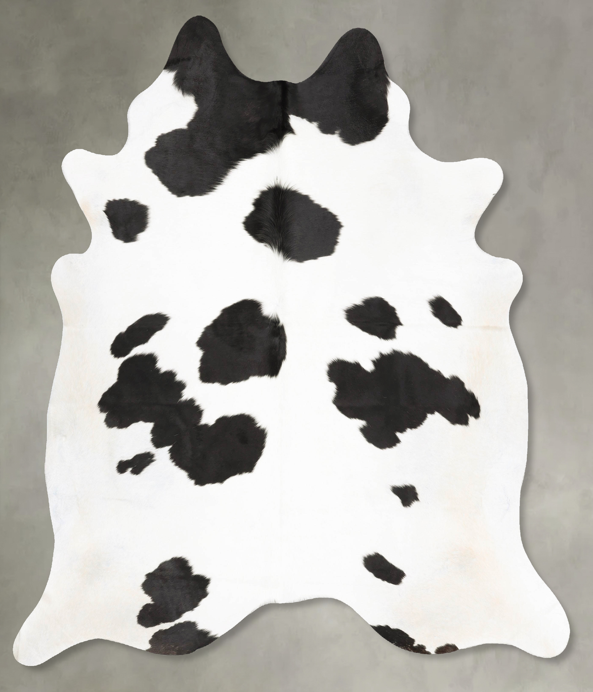 Black and White Cowhide Rug #B28314