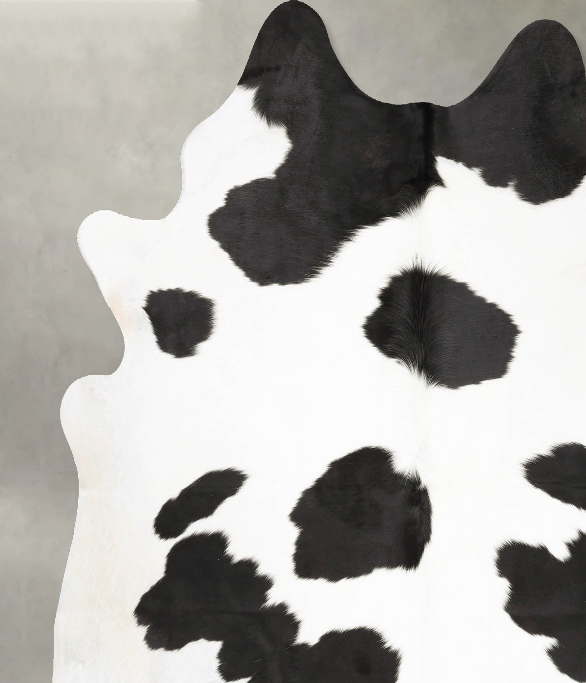 Black and White Cowhide Rug #B28314