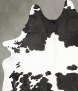 Black and White XX-Large Brazilian Cowhide Rug 9'1"H x 6'8"W #B28315 by Hudson Hides