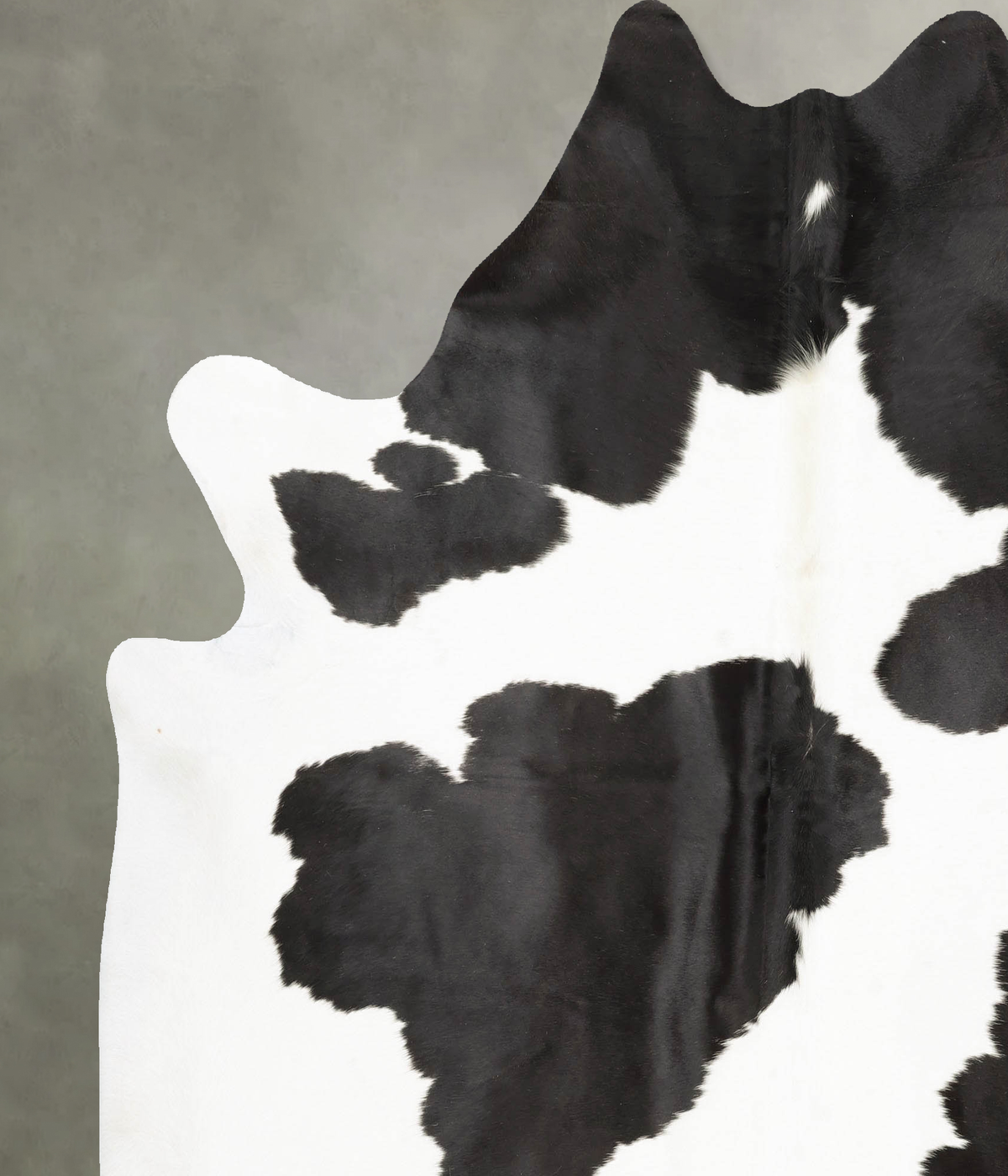 Black and White Cowhide Rug #B28316