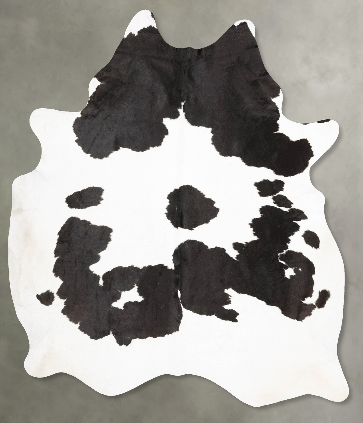 Black and White Cowhide Rug #B28319