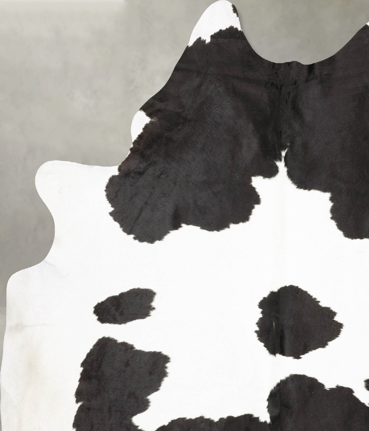 Black and White Cowhide Rug #B28319