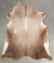 Taupe X-Large Brazilian Cowhide Rug 7'3"H x 6'5"W #B28330 by Hudson Hides
