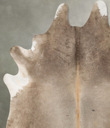 Taupe XX-Large Brazilian Cowhide Rug 8'11"H x 7'4"W #B28333 by Hudson Hides