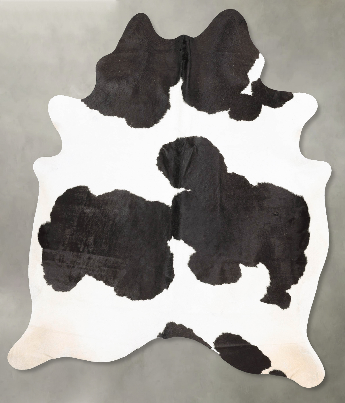 Black and White Cowhide Rug #B28340