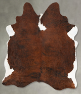 Dark Brindle X-Large Brazilian Cowhide Rug 7'2"H x 6'1"W #B28344 by Hudson Hides