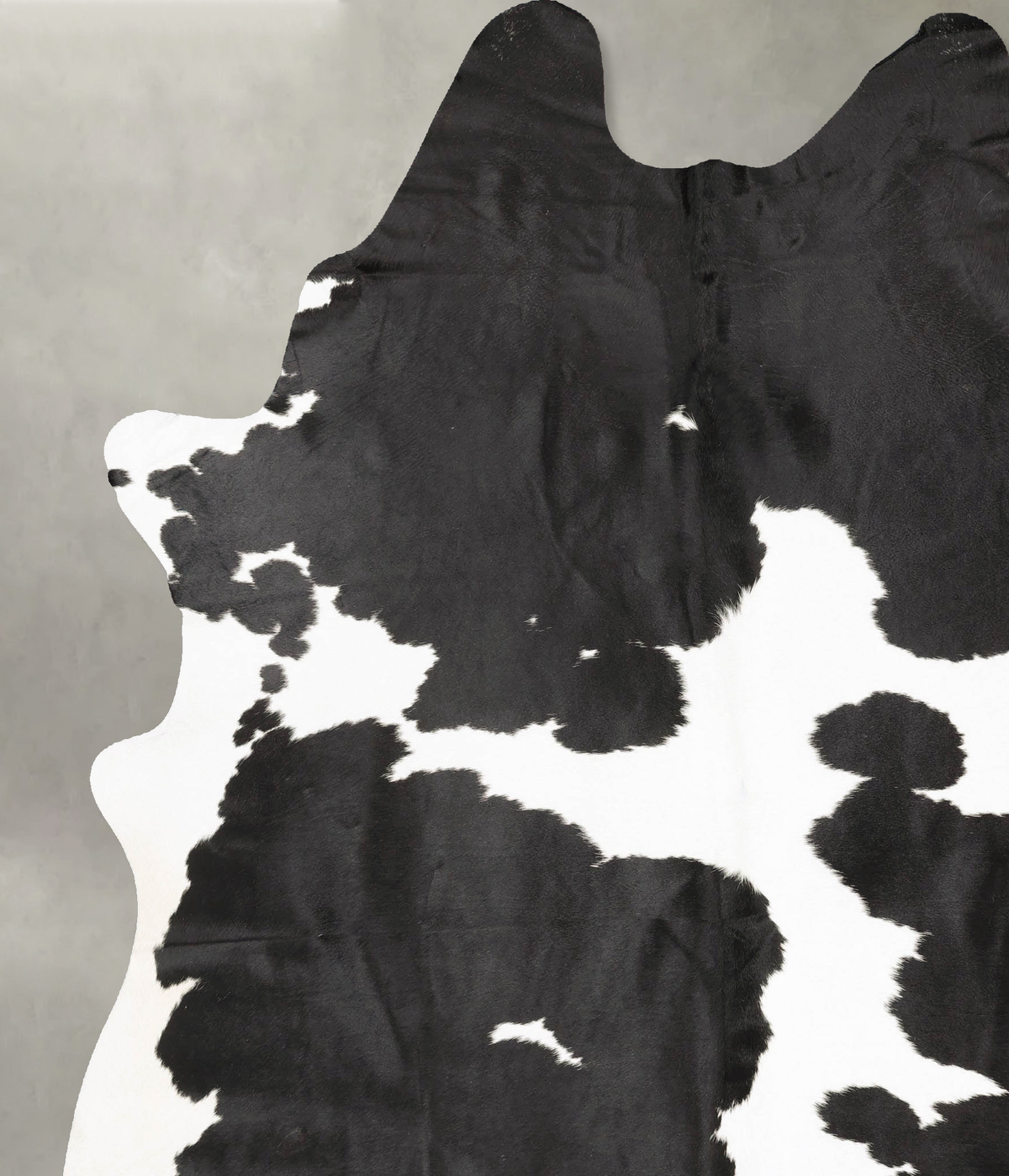 Black and White XX-Large Brazilian Cowhide Rug 8'7"H x 6'11"W #B28349 by Hudson Hides
