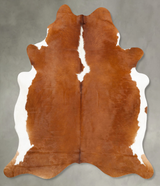 Hereford X-Large Brazilian Cowhide Rug 7'8"H x 6'3"W #B28358 by Hudson Hides