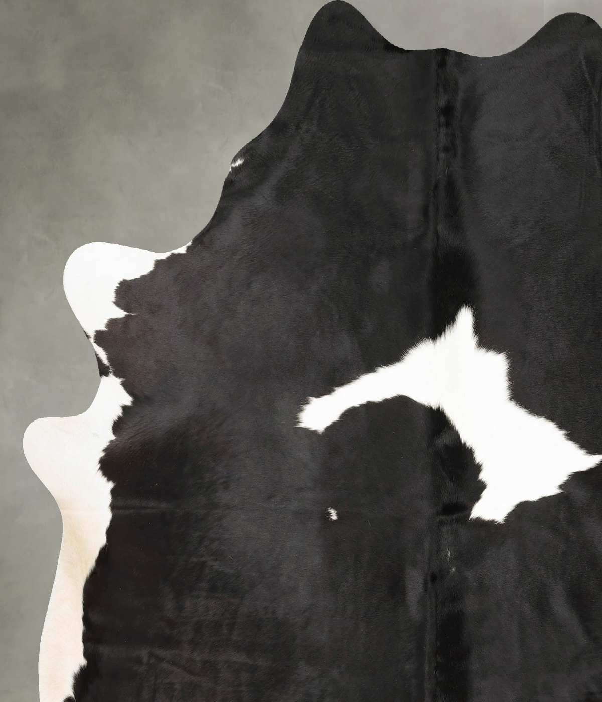 Black and White Cowhide Rug #B28364