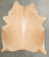 Palomino X-Large Brazilian Cowhide Rug 7'10"H x 5'11"W #B28367 by Hudson Hides