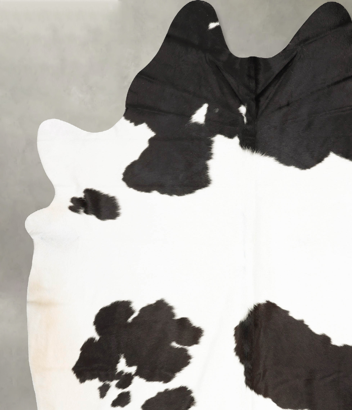 Black and White Cowhide Rug #B28375