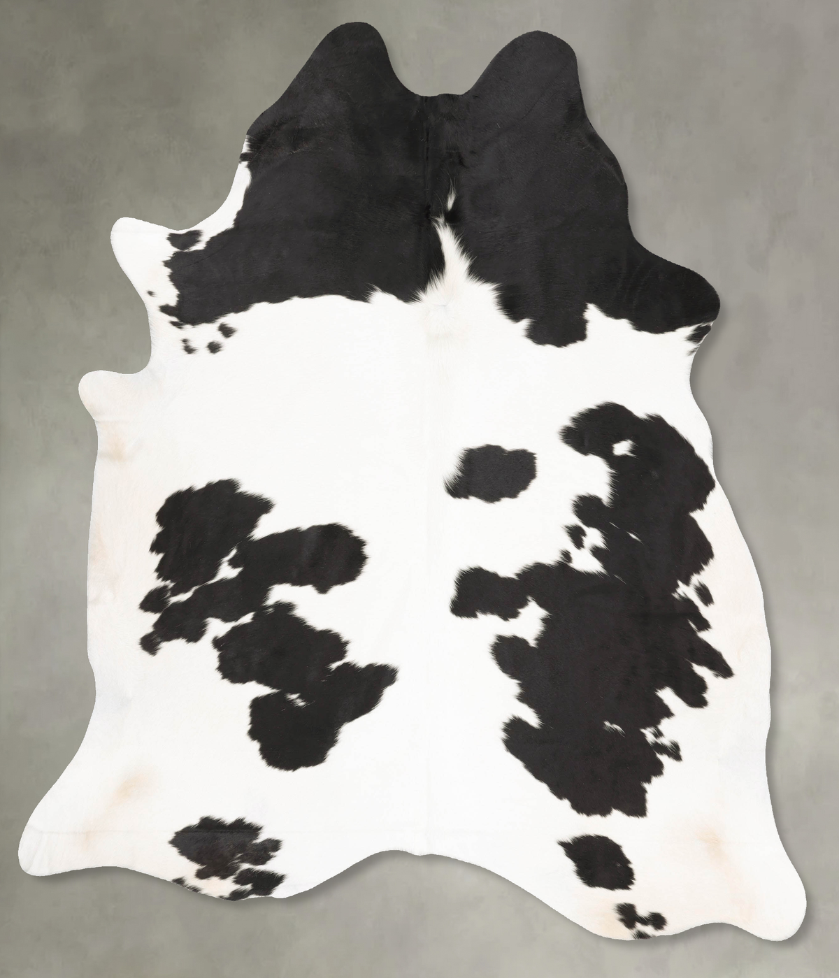 Black and White Cowhide Rug #B28377