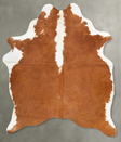 Hereford Large Brazilian Cowhide Rug 6'8"H x 5'1"W #B28403 by Hudson Hides