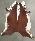 Hereford XX-Large Brazilian Cowhide Rug 7'8"H x 7'0"W #B28421 by Hudson Hides
