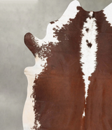 Hereford XX-Large Brazilian Cowhide Rug 7'8"H x 7'0"W #B28421 by Hudson Hides