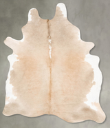 Champagne XX-Large Brazilian Cowhide Rug 8'11"H x 6'4"W #B28527 by Hudson Hides