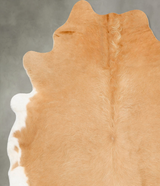 Beige X-Large Brazilian Cowhide Rug 7'8"H x 6'4"W #B28536 by Hudson Hides