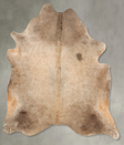 Champagne XX-Large Brazilian Cowhide Rug 7'11"H x 6'9"W #B28552 by Hudson Hides