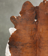 Medium Brindle XX-Large Brazilian Cowhide Rug 7'10"H x 7'1"W #B28559 by Hudson Hides