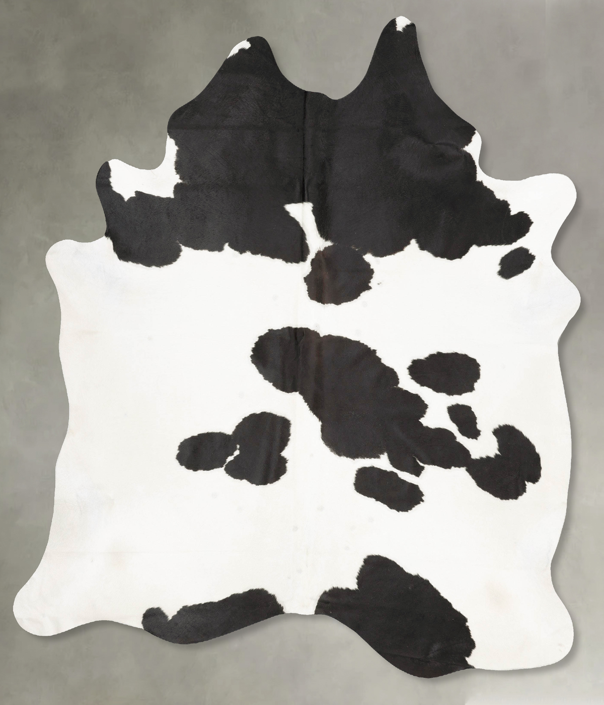 Black and White Cowhide Rug #B28569