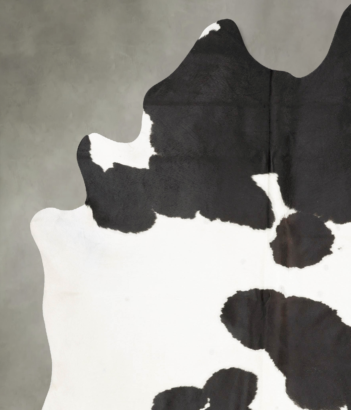 Black and White Cowhide Rug #B28569