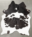 Black and White XX-Large Brazilian Cowhide Rug 8'5"H x 6'9"W #B28570 by Hudson Hides