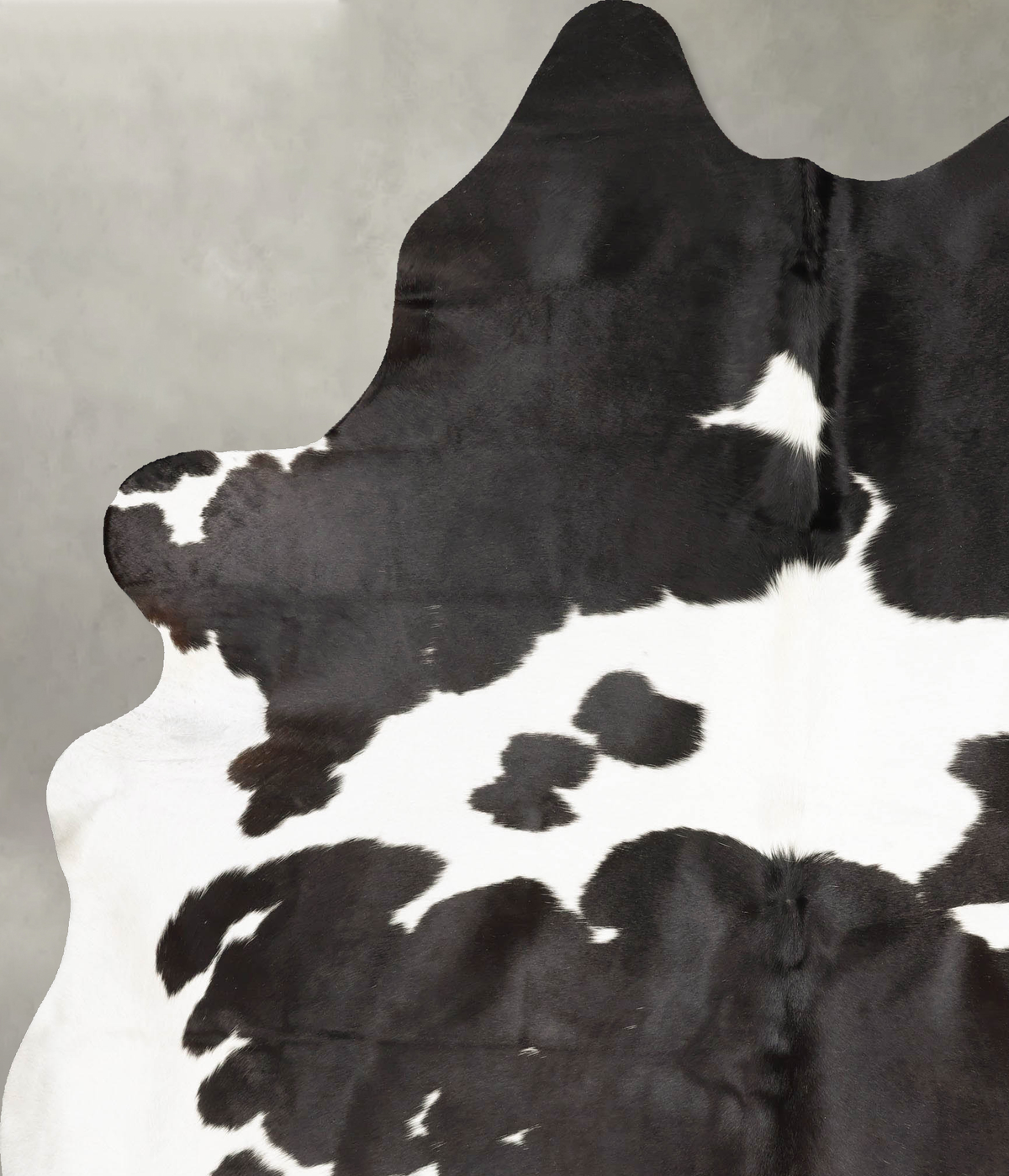 Black and White XX-Large Brazilian Cowhide Rug 8'5"H x 6'9"W #B28570 by Hudson Hides