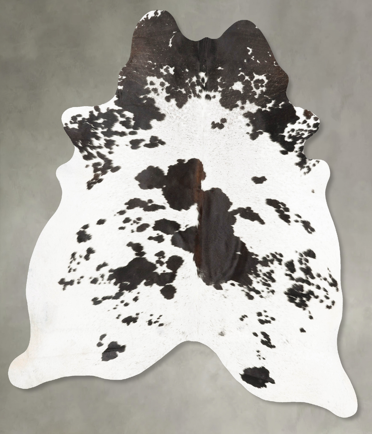 Black and White Cowhide Rug #B28572