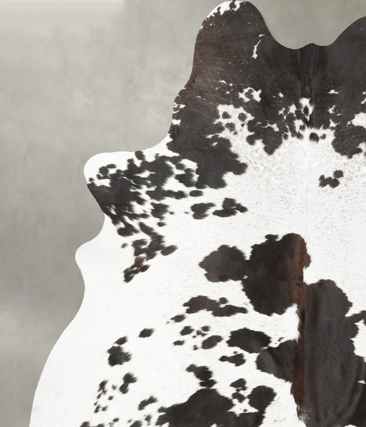 Black and White Cowhide Rug #B28572