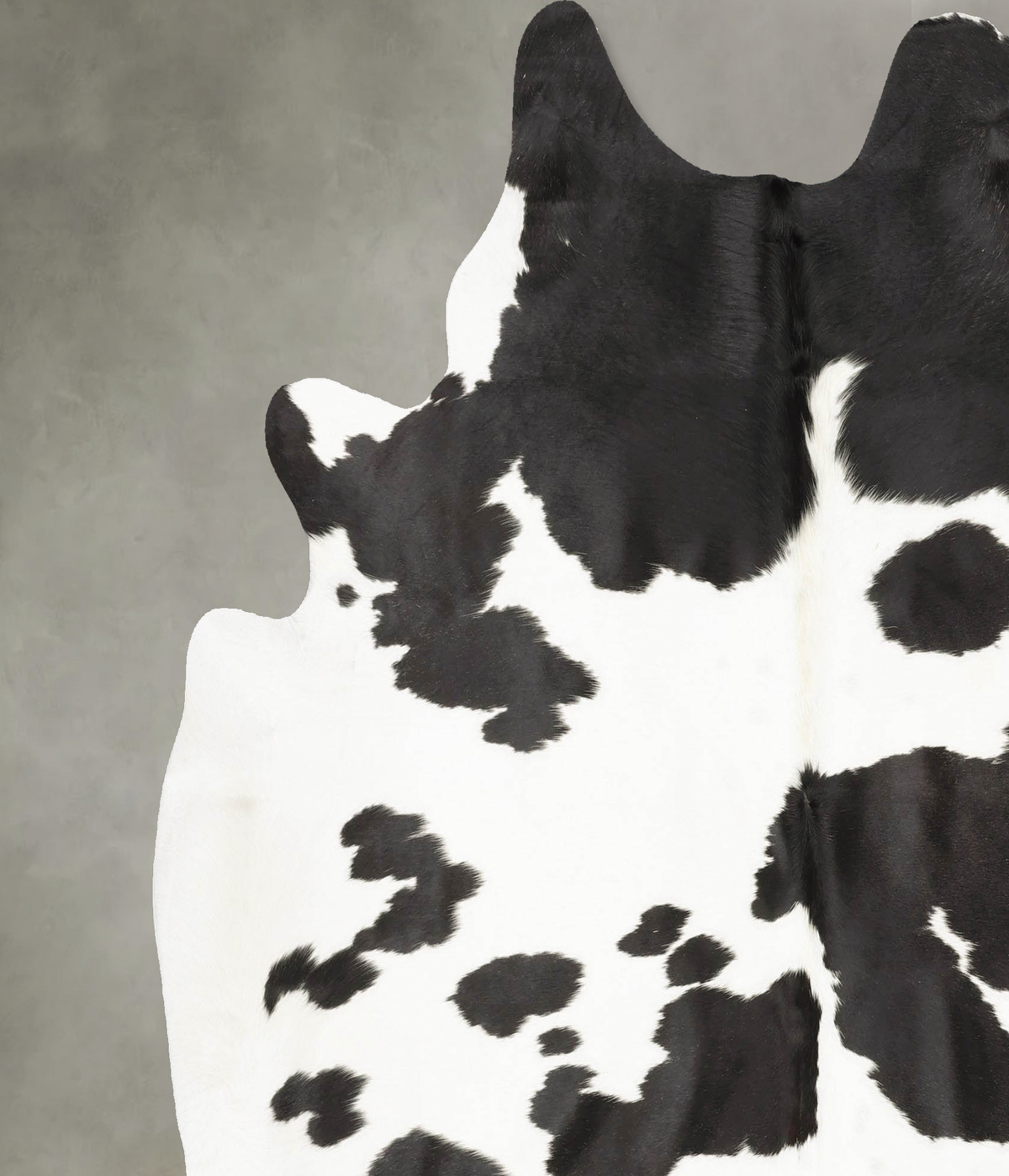 Black and White Cowhide Rug #B28573