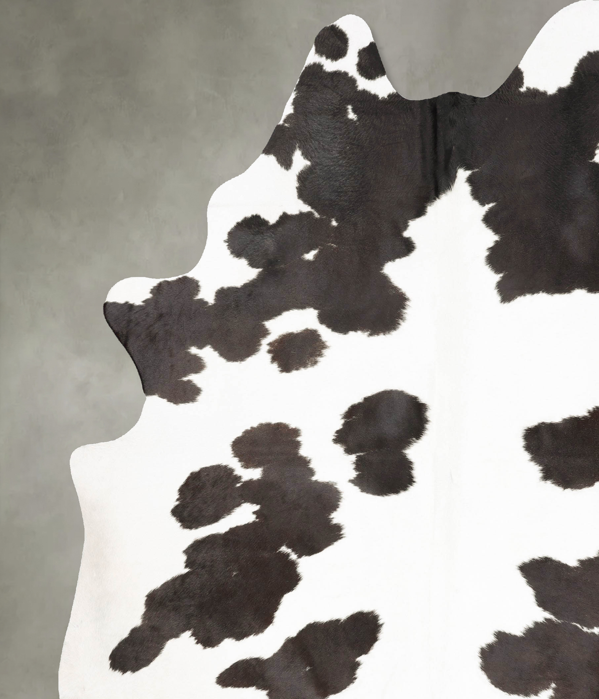 Black and White XX-Large Brazilian Cowhide Rug 9'2"H x 7'1"W #B28576 by Hudson Hides