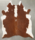 Hereford X-Large Brazilian Cowhide Rug 7'1"H x 6'5"W #B28606 by Hudson Hides