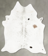 Black and White XX-Large Brazilian Cowhide Rug 8'1"H x 6'7"W #B28612 by Hudson Hides