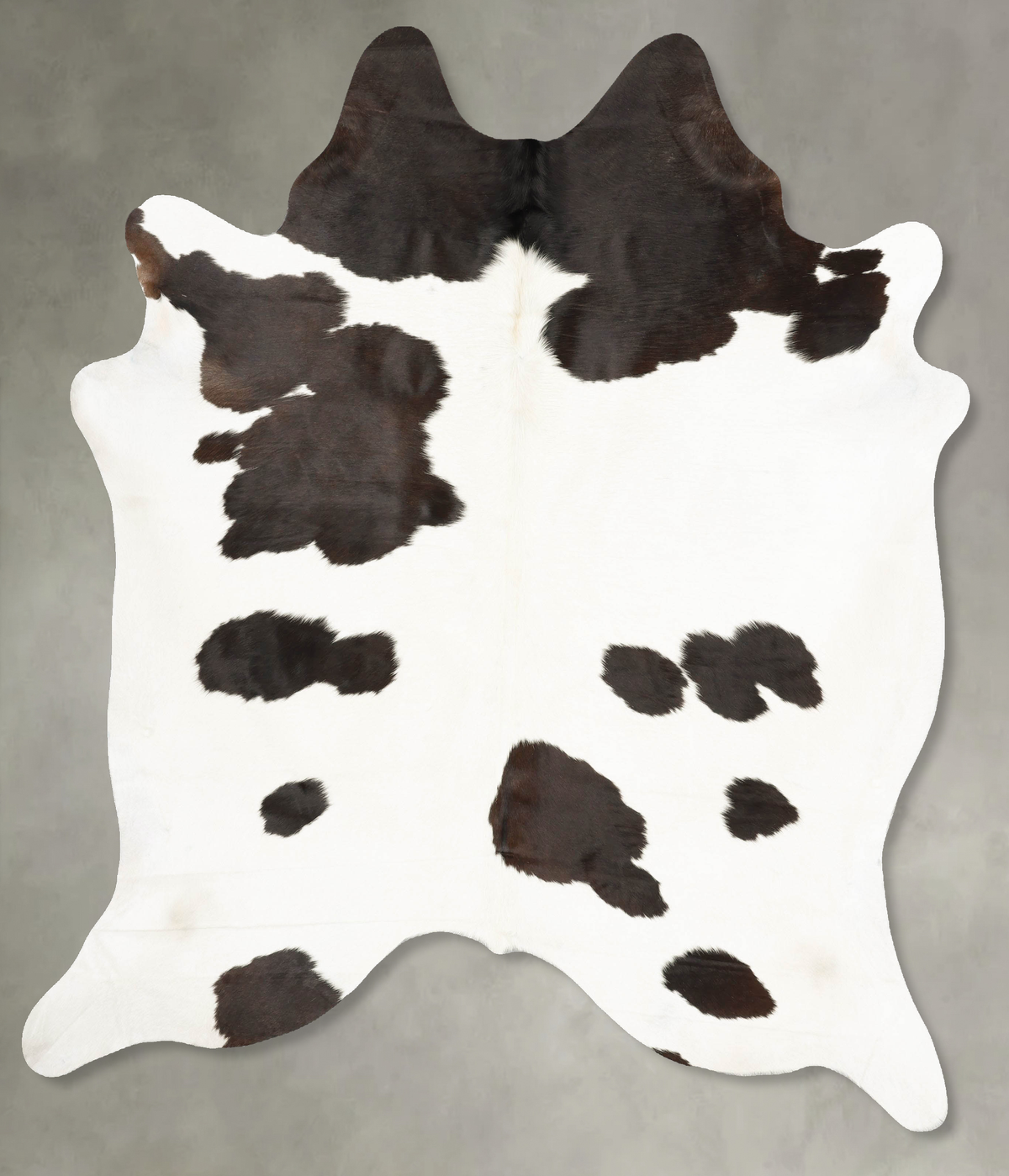 Black and White Cowhide Rug #B28622