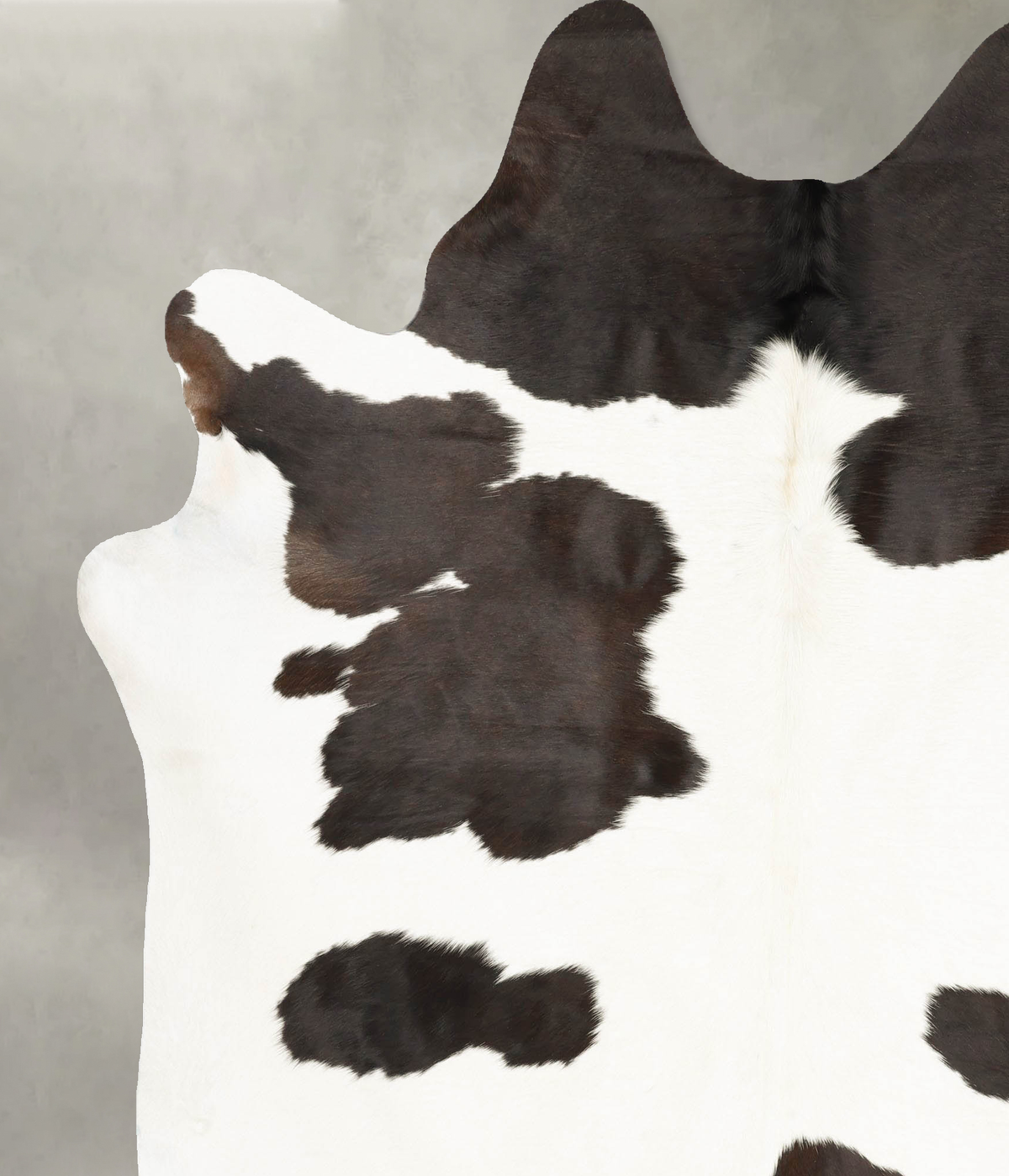 Black and White Cowhide Rug #B28622