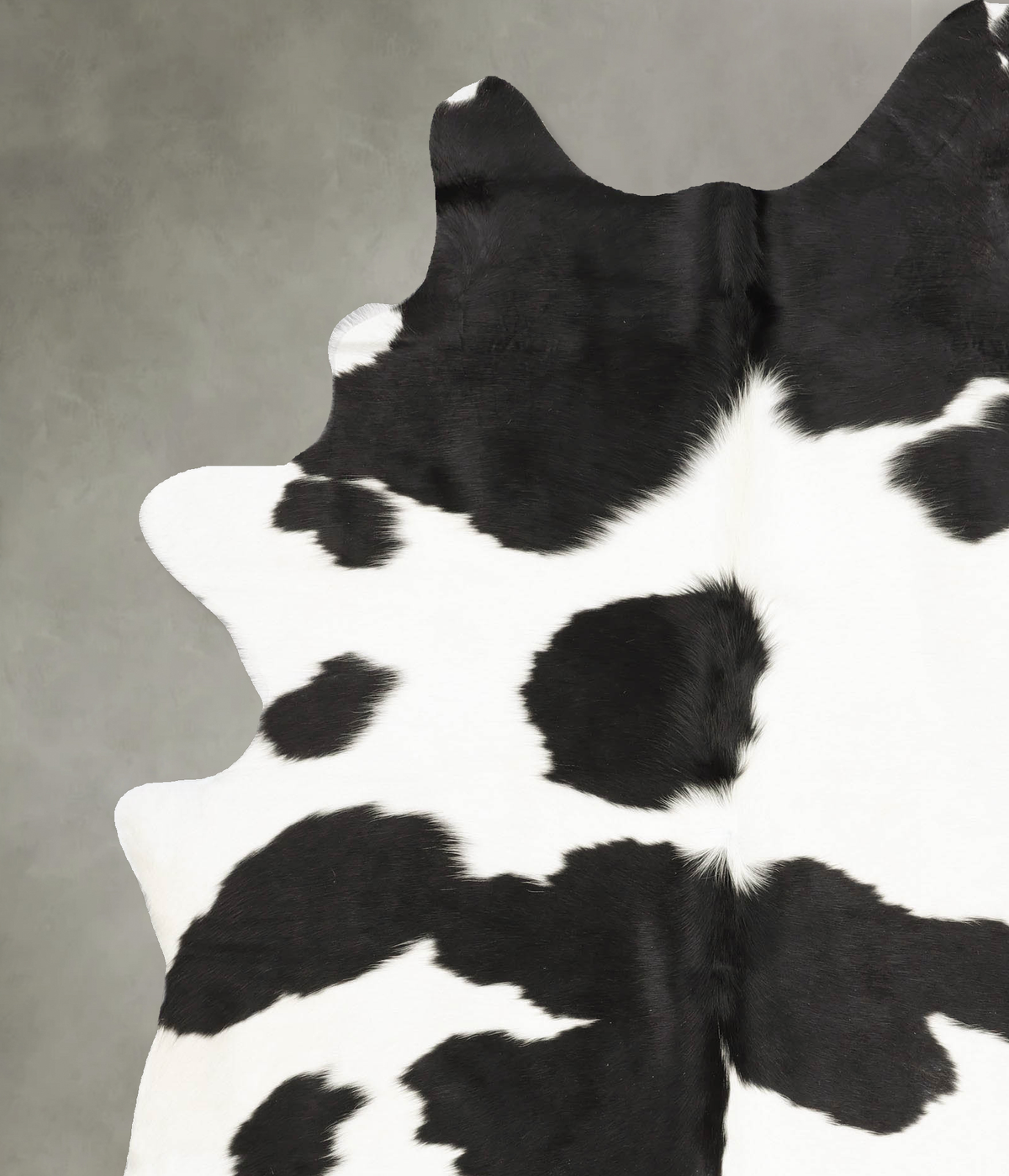 Black and White Cowhide Rug #B28633