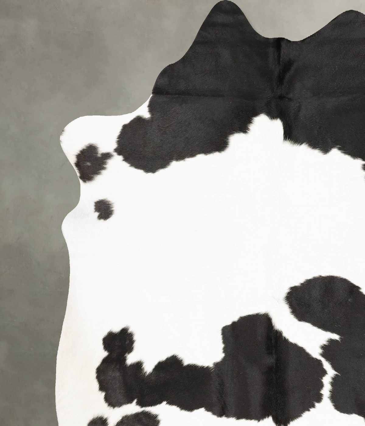 Black and White Cowhide Rug #B28635