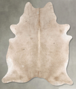 Champagne XX-Large Brazilian Cowhide Rug 8'9"H x 7'0"W #B28643 by Hudson Hides