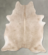 Champagne XX-Large Brazilian Cowhide Rug 8'9"H x 7'0"W #B28643 by Hudson Hides