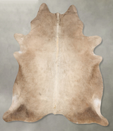 Champagne XX-Large Brazilian Cowhide Rug 7'11"H x 6'6"W #B28645 by Hudson Hides