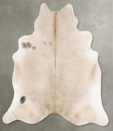 Champagne XX-Large Brazilian Cowhide Rug 7'7"H x 6'10"W #B28647 by Hudson Hides