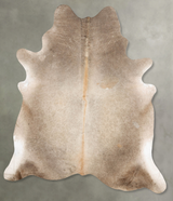 Champagne XX-Large Brazilian Cowhide Rug 8'7"H x 7'4"W #B28651 by Hudson Hides