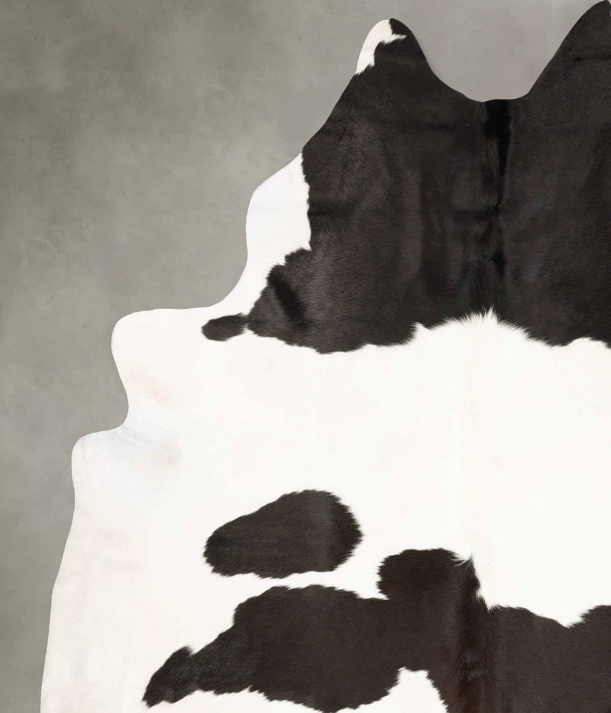 Black and White Cowhide Rug #B28671